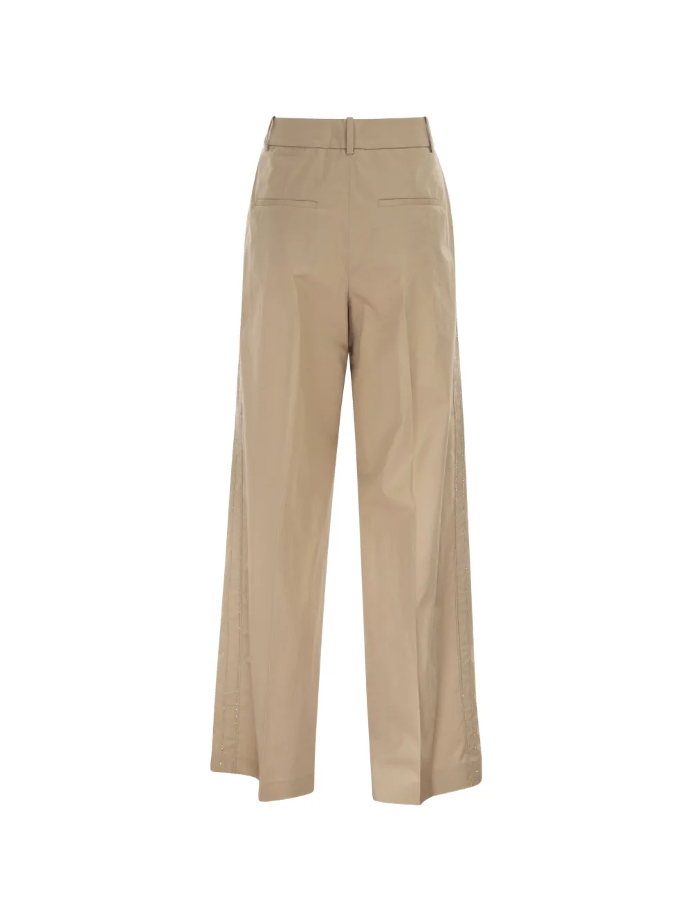 Peserico pleats tailored trousers - Beige