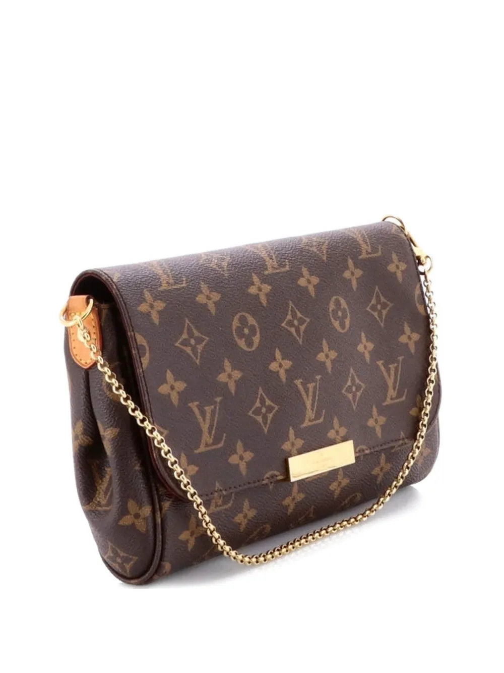 Louis Vuitton Pre-Owned Favorite Handbag Monogram Canvas MM crossbody bag - Marrone