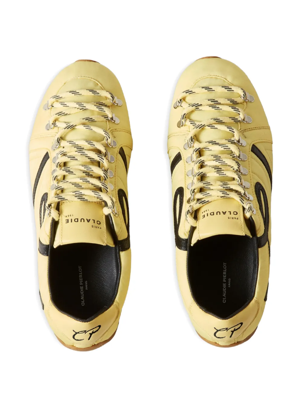 Claudie Pierlot Swing sneakers met applicatie Geel
