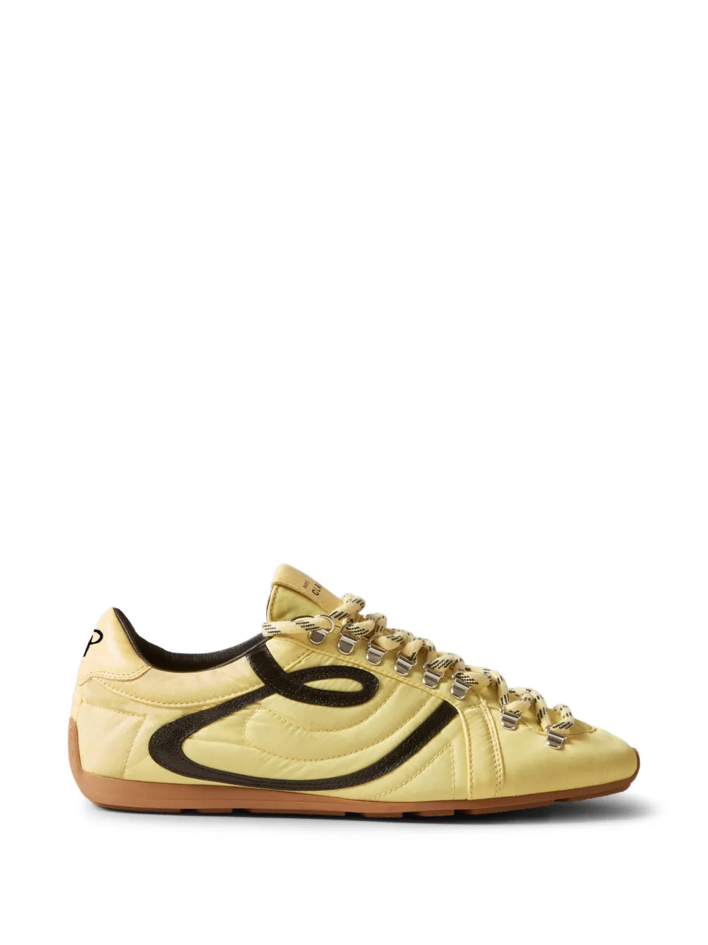 Claudie Pierlot Swing appliqué sneakers - Giallo