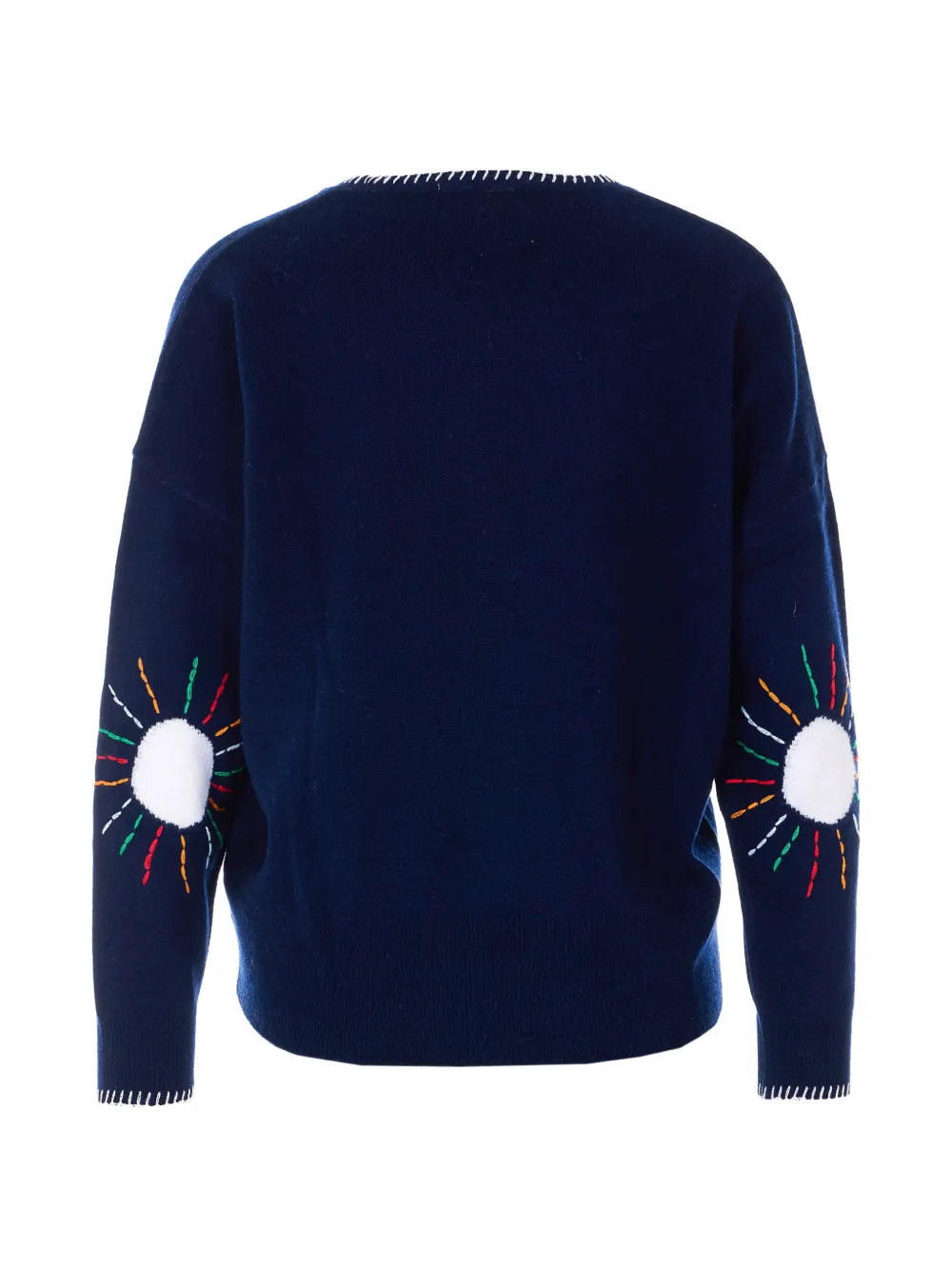  Not Shy Pull Charlie à Broderies - Bleu 