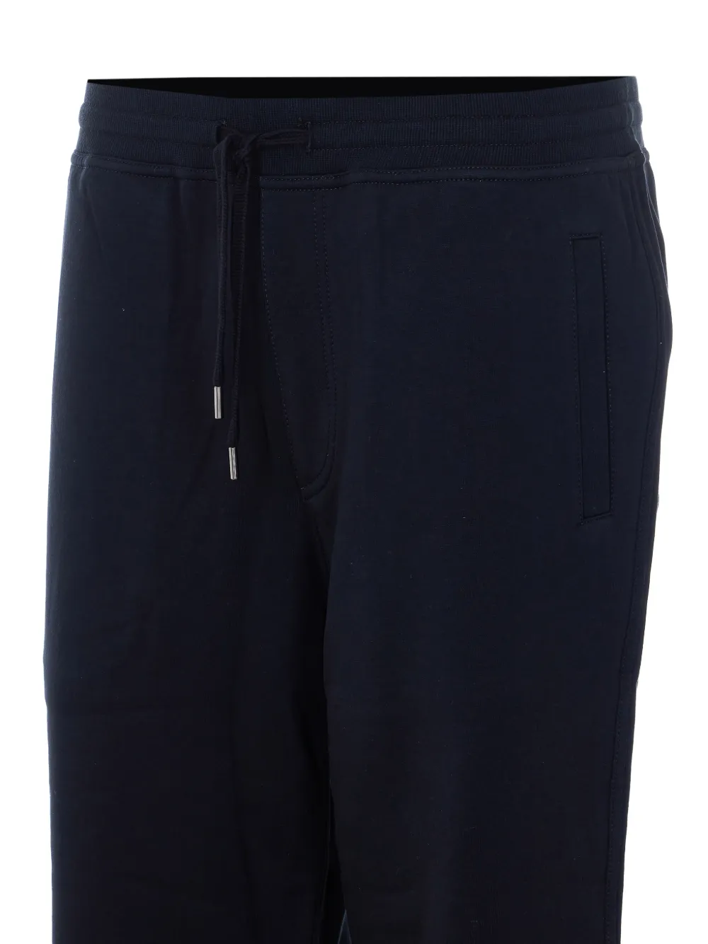 Brunello Cucinelli Katoenen trainingsbroek met elastische tailleband Blauw