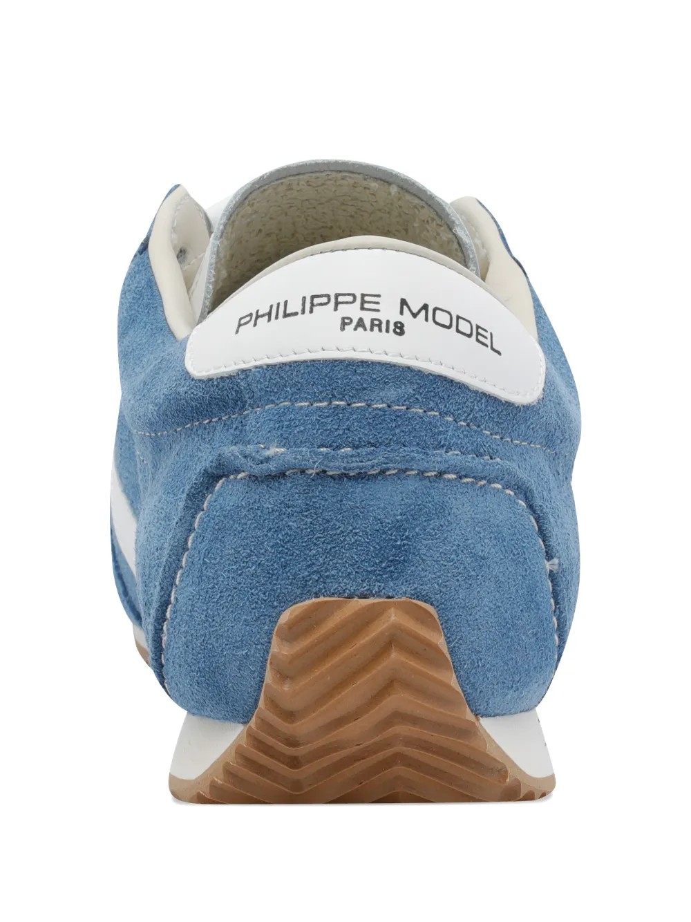 Philippe Model Paris Suède sneakers Blauw