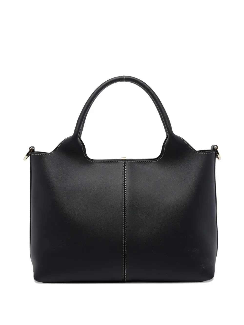 Tod's removable-strap leather tote bag - Zwart