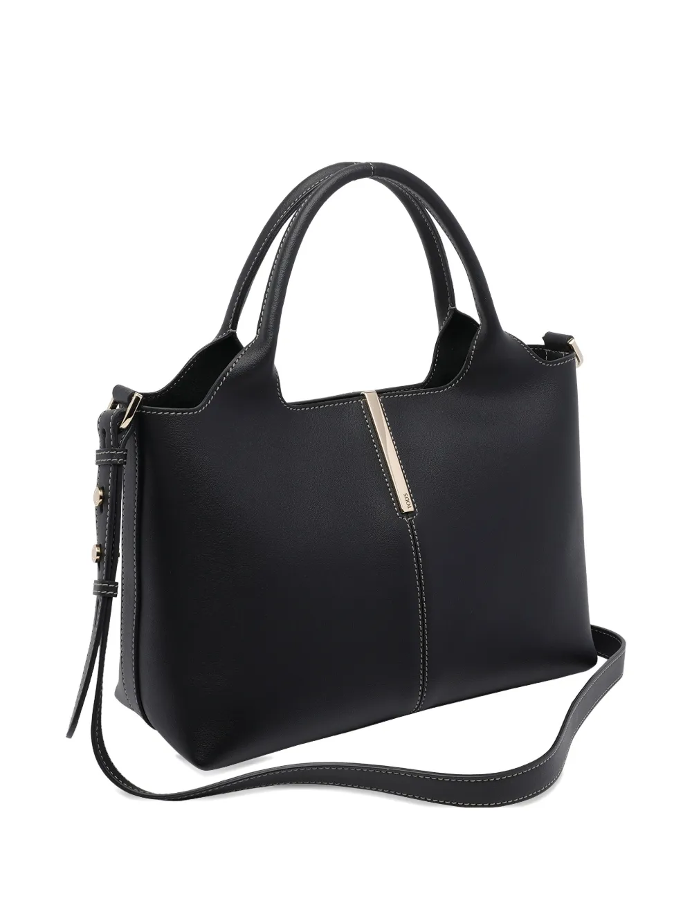  Tod's Removable-strap Leather Tote Bag - Black 
