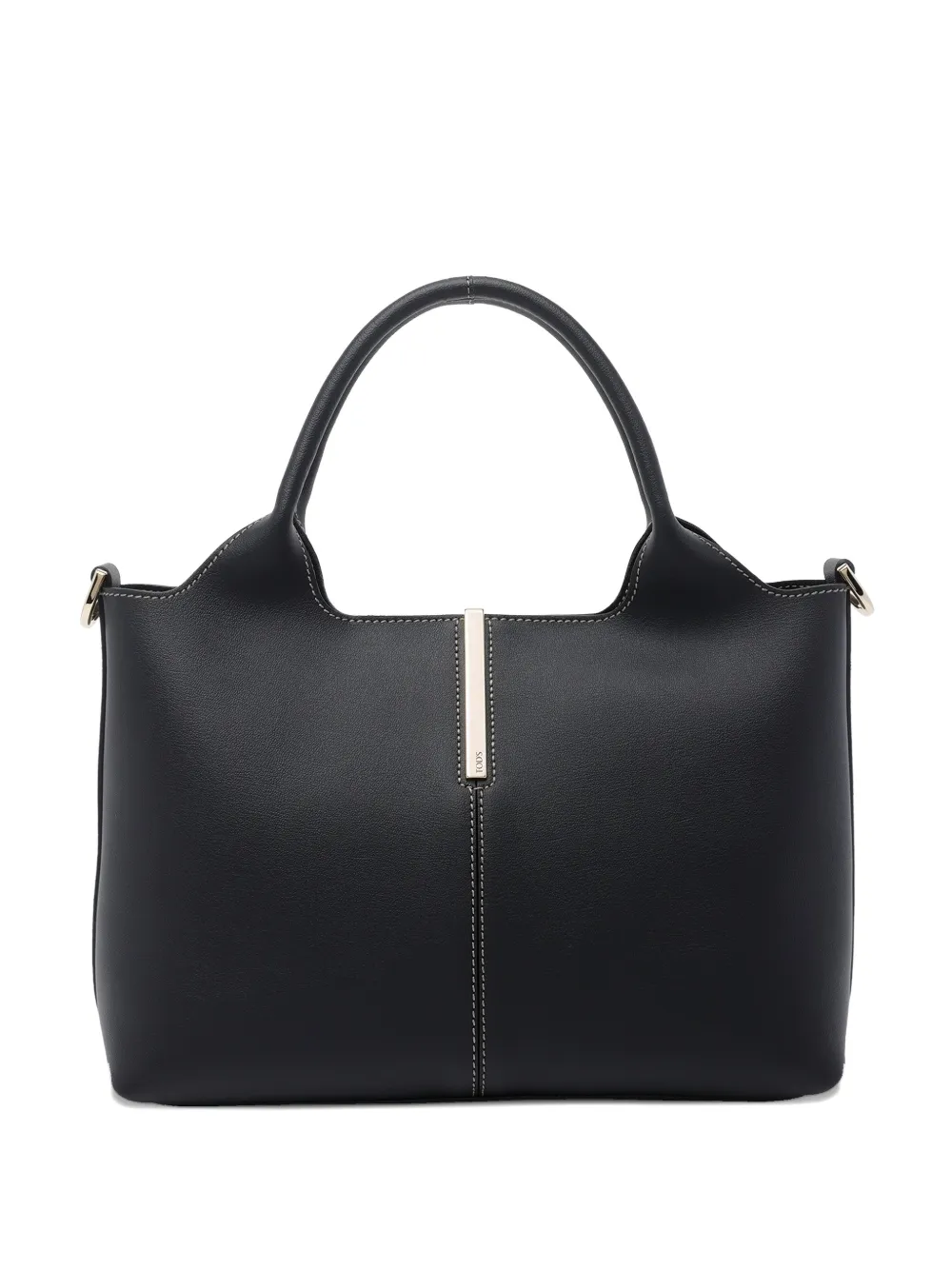 Tod's removable-strap leather tote bag - Nero