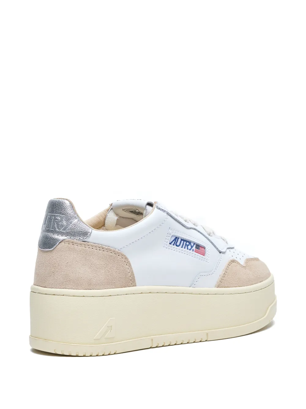 Autry Medalist platform sneakers Wit