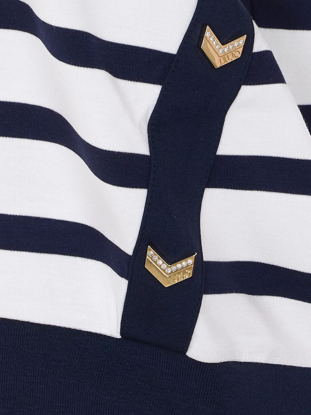 Striped V-Neck T-Shirt