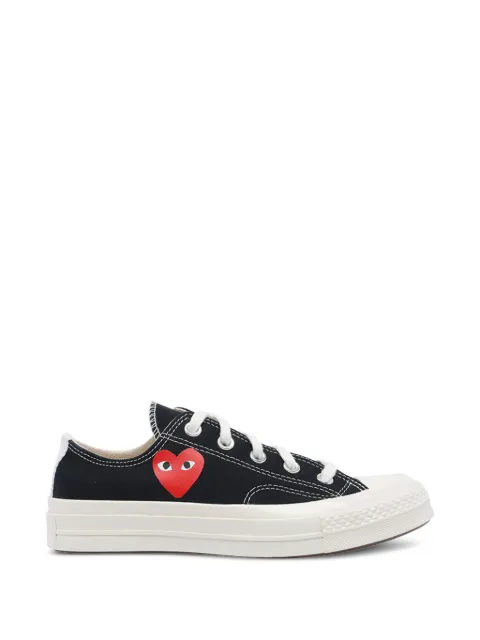 Comme Des Garçons Play x Converse heart-logo lace-up sneakers