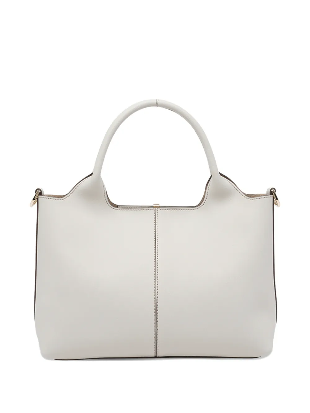 Tod's adaptable strap leather shopping bag - Beige