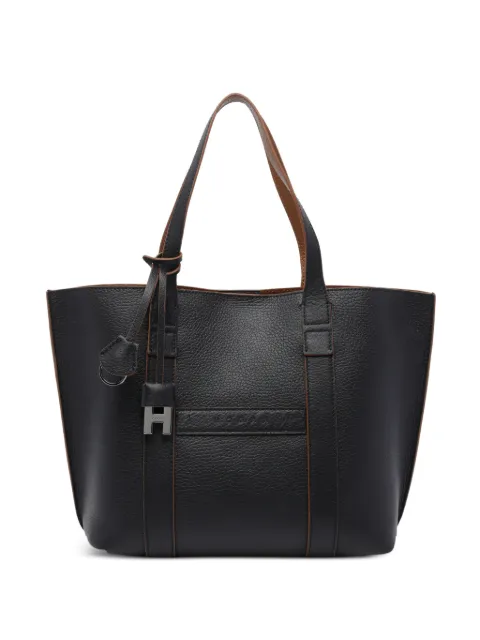 Hogan small Address leather tote bag