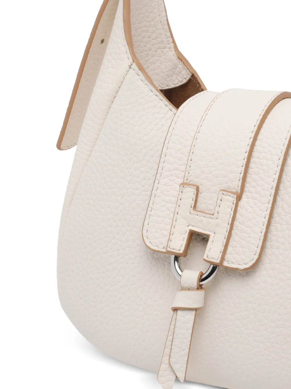 Hogan Trend Hobo tas met gesp Beige