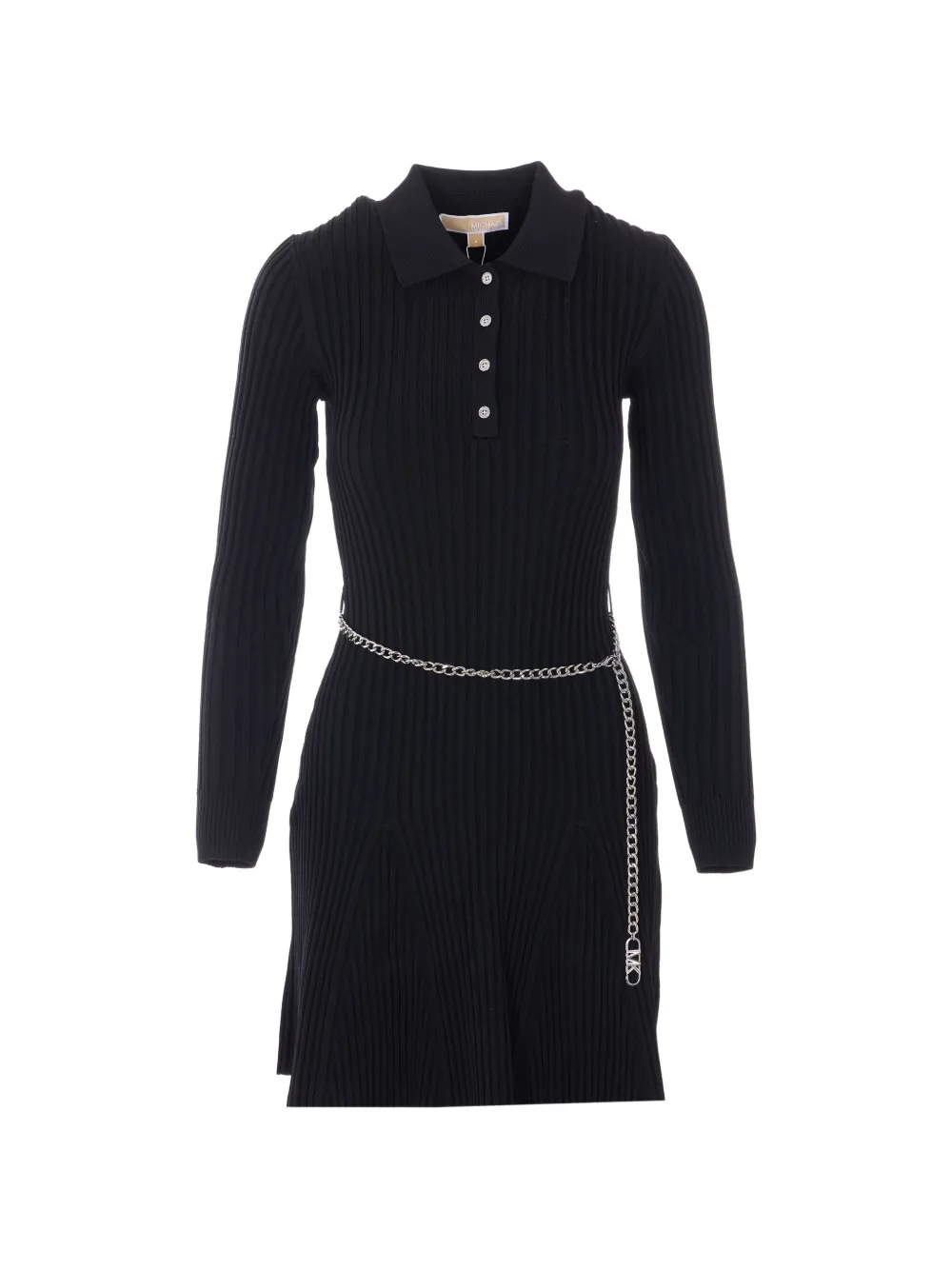 Michael Michael Kors knitted chain dress - Nero