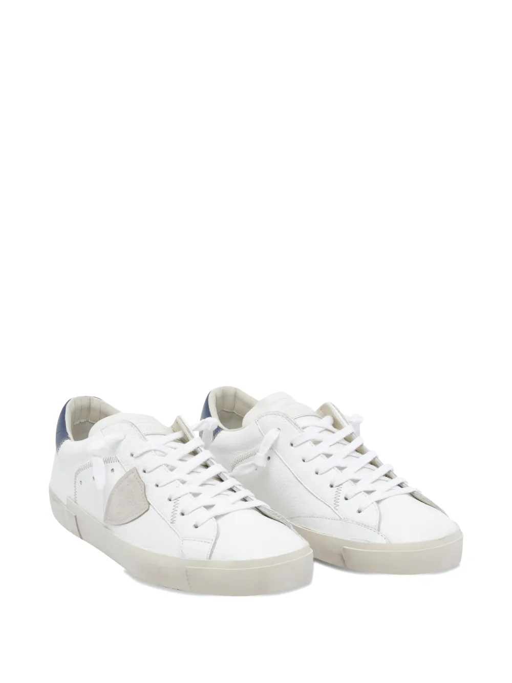Philippe Model Paris Prsx leren sneakers met logo Wit