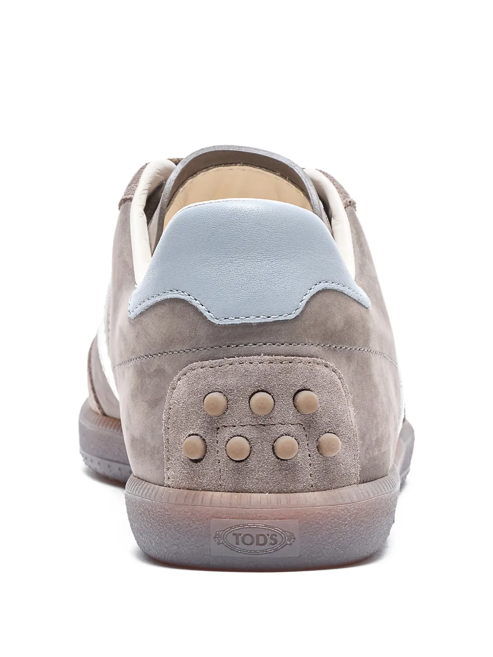 Tod's Tabs suède sneaker Grijs