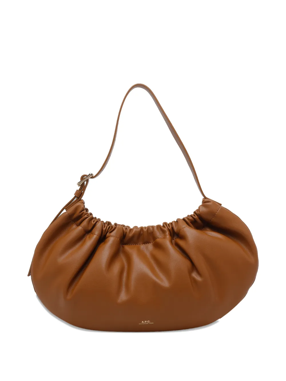 A.P.C. Ninon hoop shoulder bag - Marrone