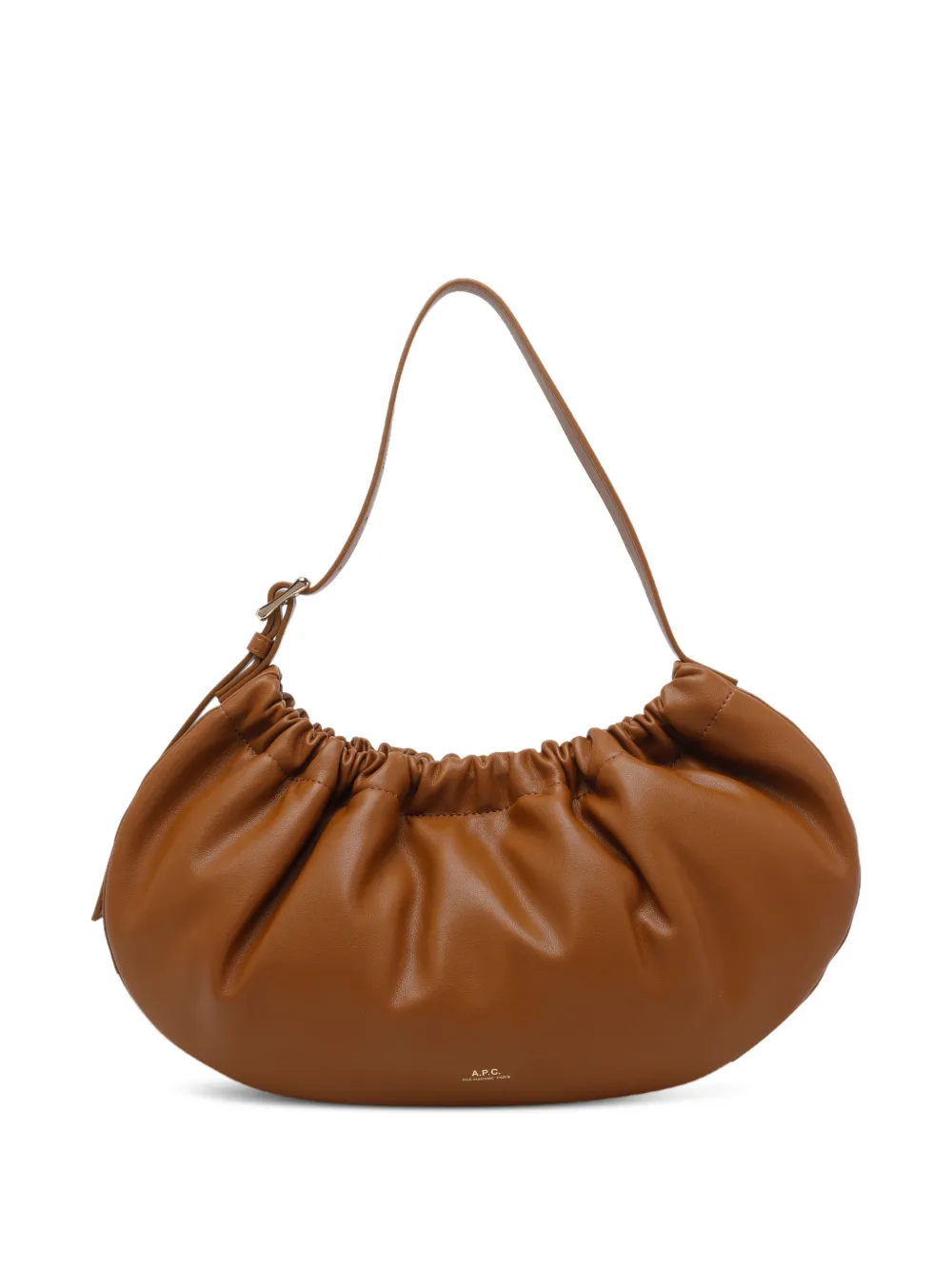 A.P.C. Ninon hoop shoulder bag - Marrone