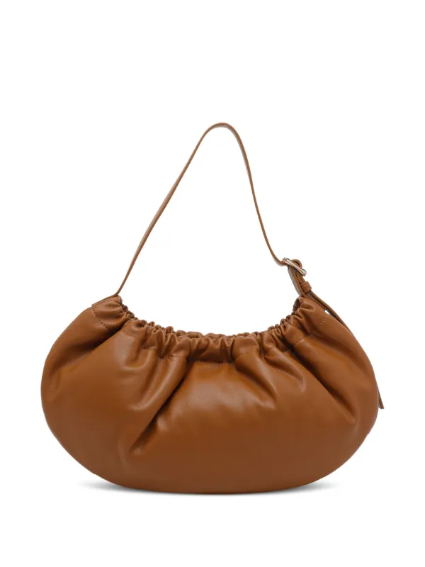 A.P.C. Ninon Hoop Shoulder Bag | Brown | FARFETCH