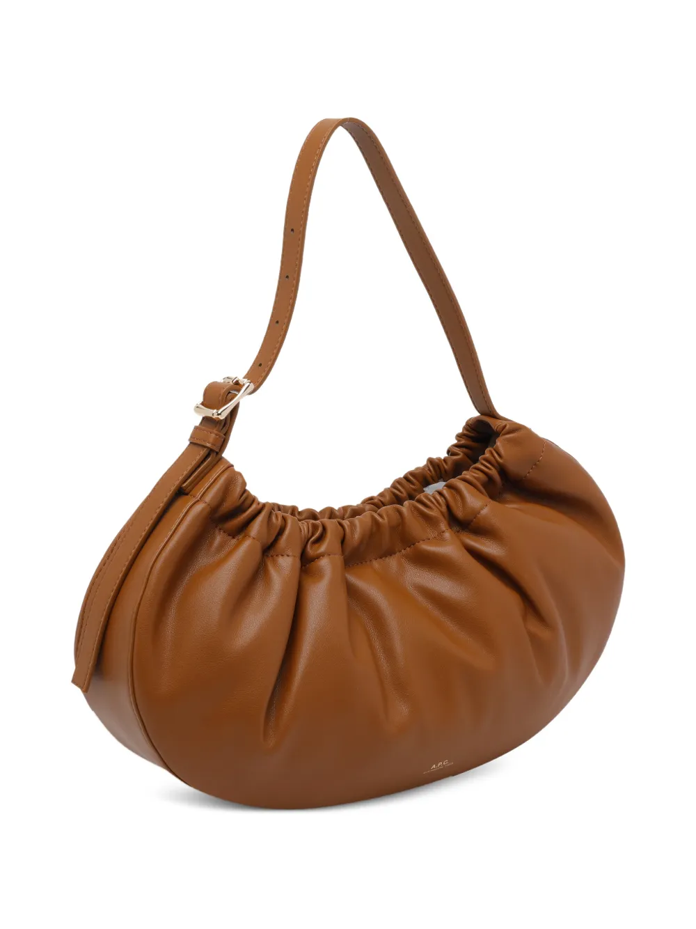  A.p.c. Ninon Hoop Shoulder Bag - Brown 