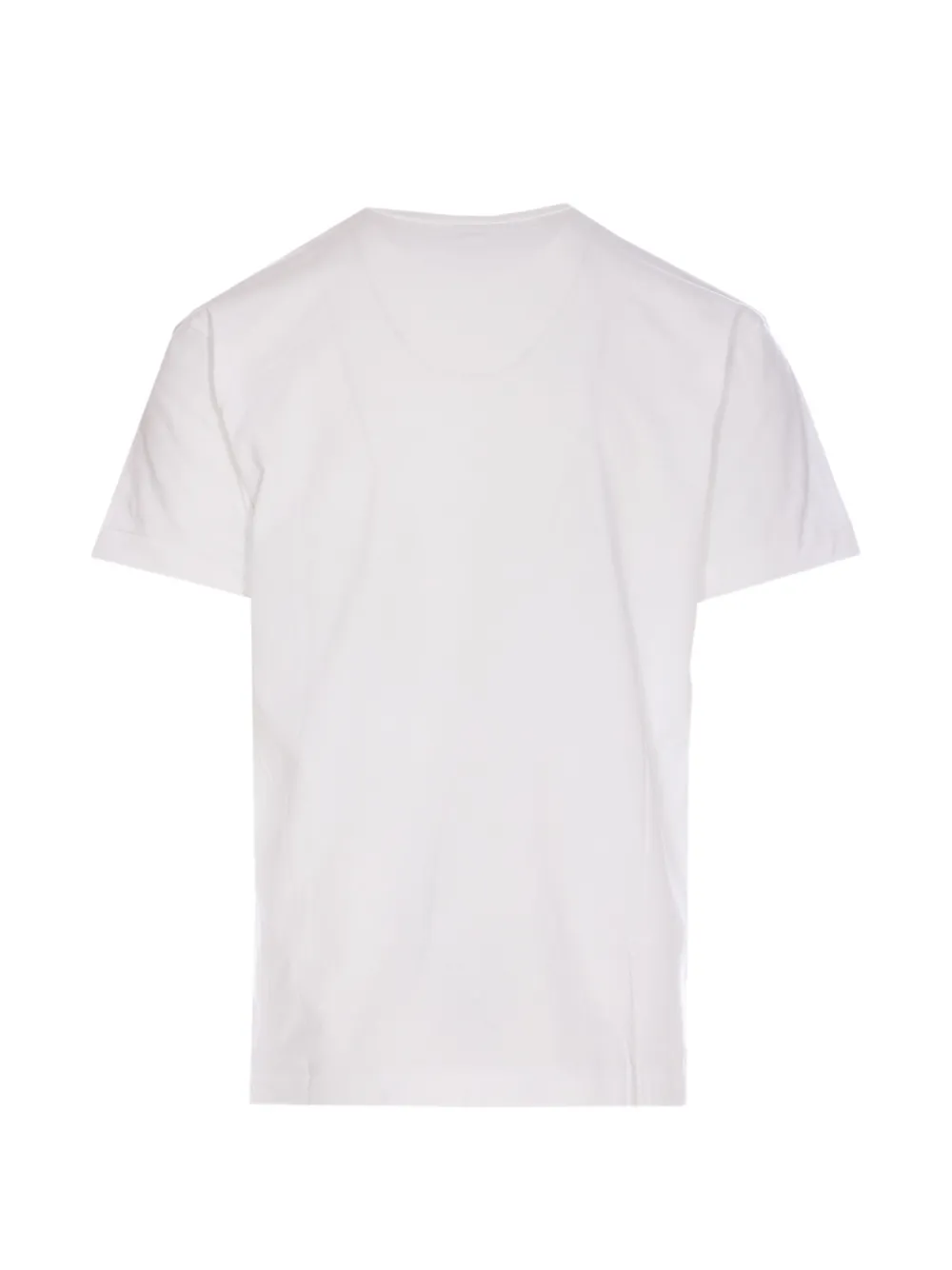 Comme Des Gar&ccedil;ons Play heart-print patch T-shirt - Wit