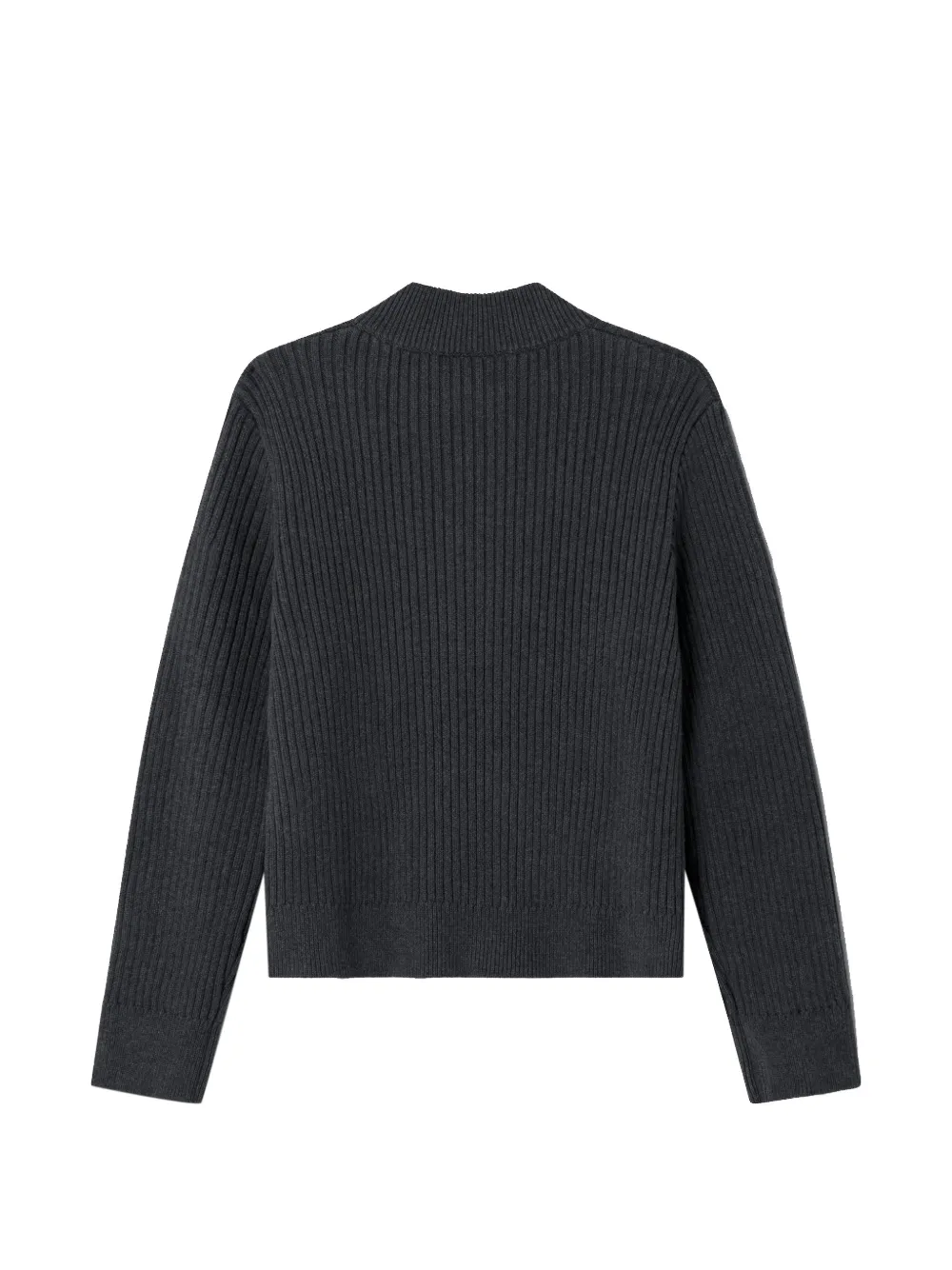 Carrer Ash geribbeld vest met patch Grijs