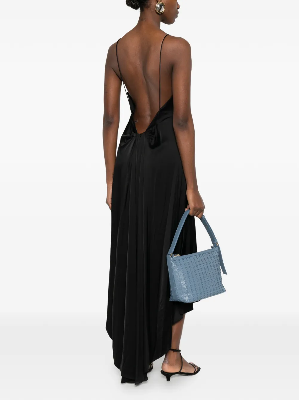 alice + olivia open-back midi dress - Nero