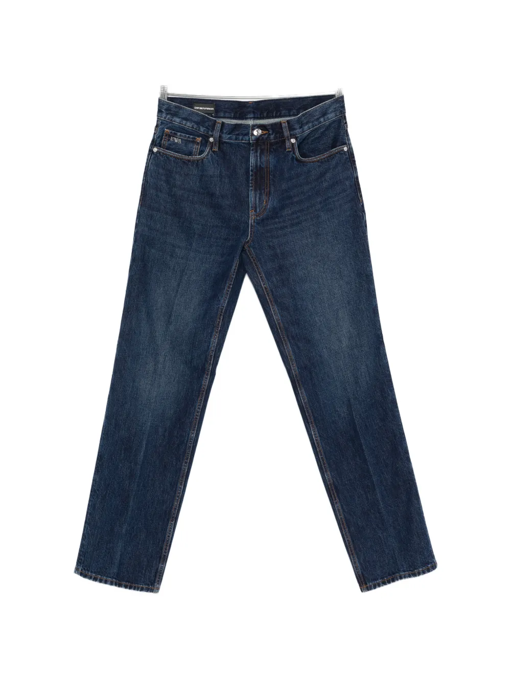 Emporio Armani five-pocket denim jeans - Blu