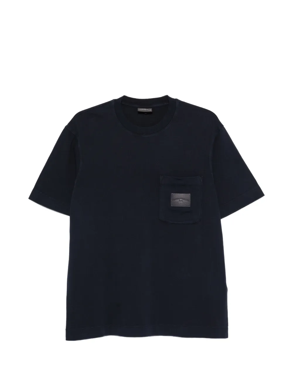 Emporio Armani pocket T-shirt - Blu