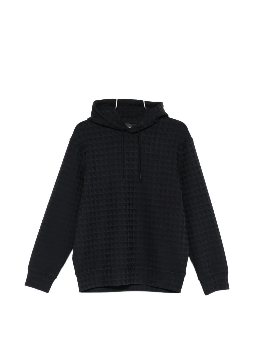 Emporio Armani long-sleeve hoodie - Nero