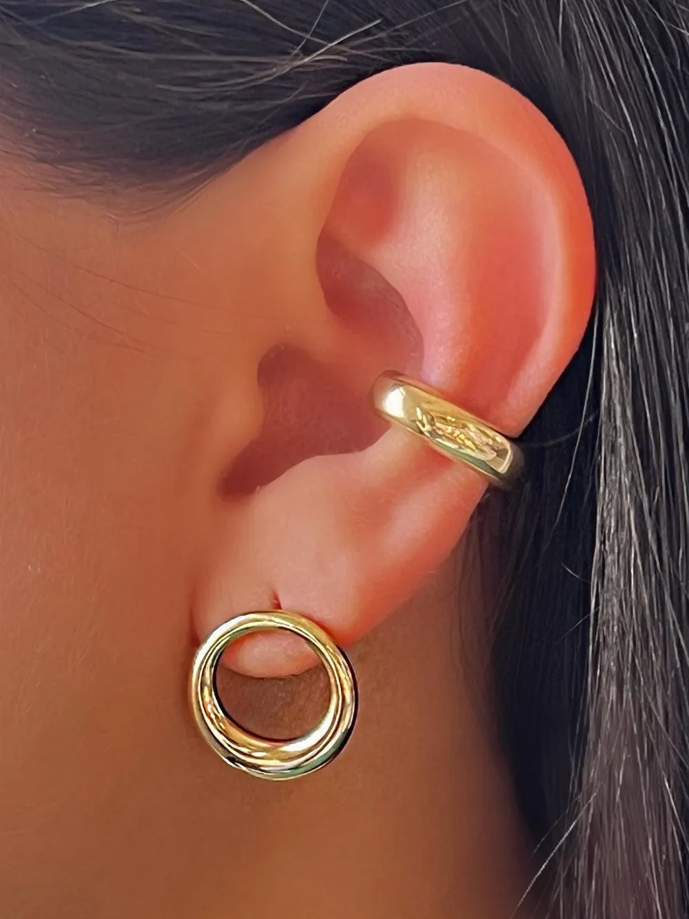 Anita Ko small Galaxy earrings - Oro