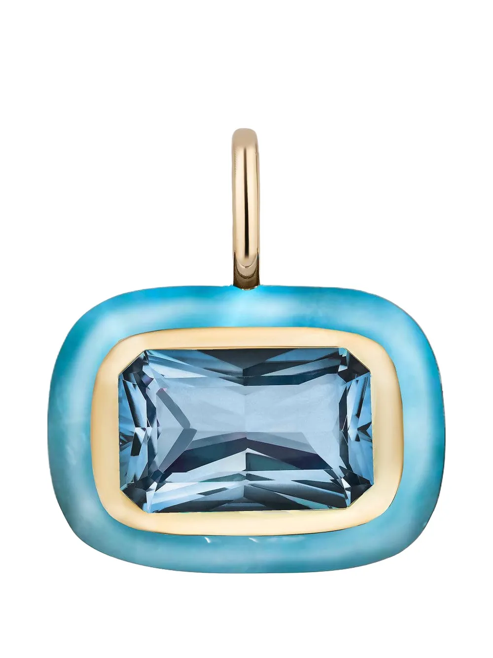 Mason and Books blue-topaz pendant - Oro