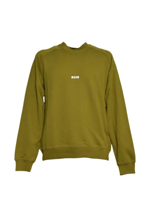 MSGM logo crew-neck sweatshirt