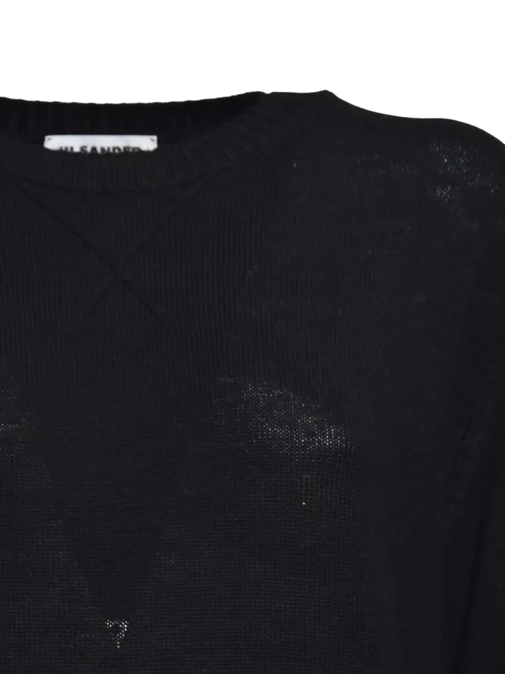  Jil Sander Crew-neck Sweater - Black 