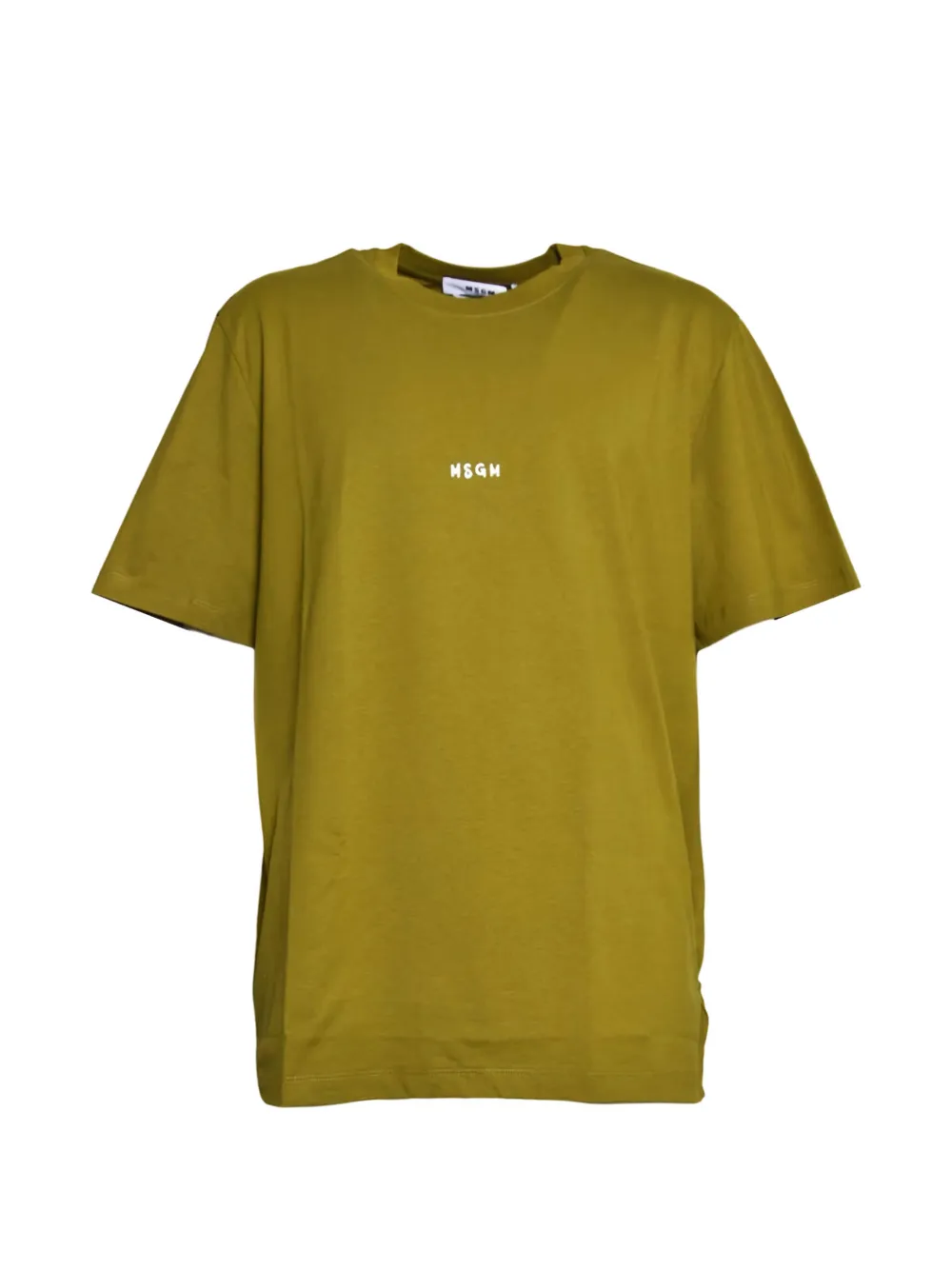 MSGM logo T-shirt - Verde