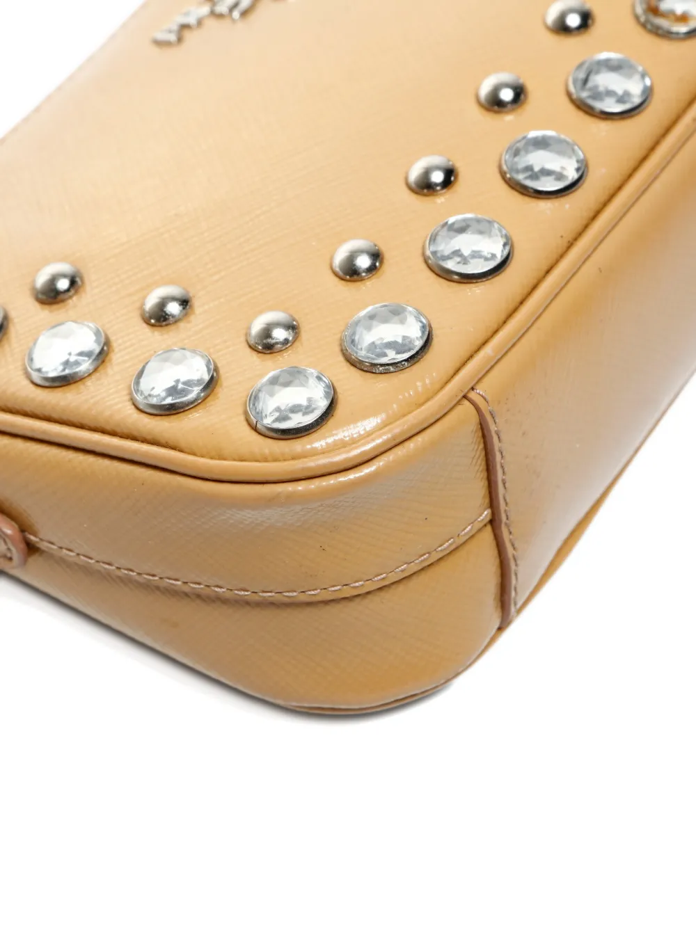 2000-2020 Studded Leather Shoulder Bag