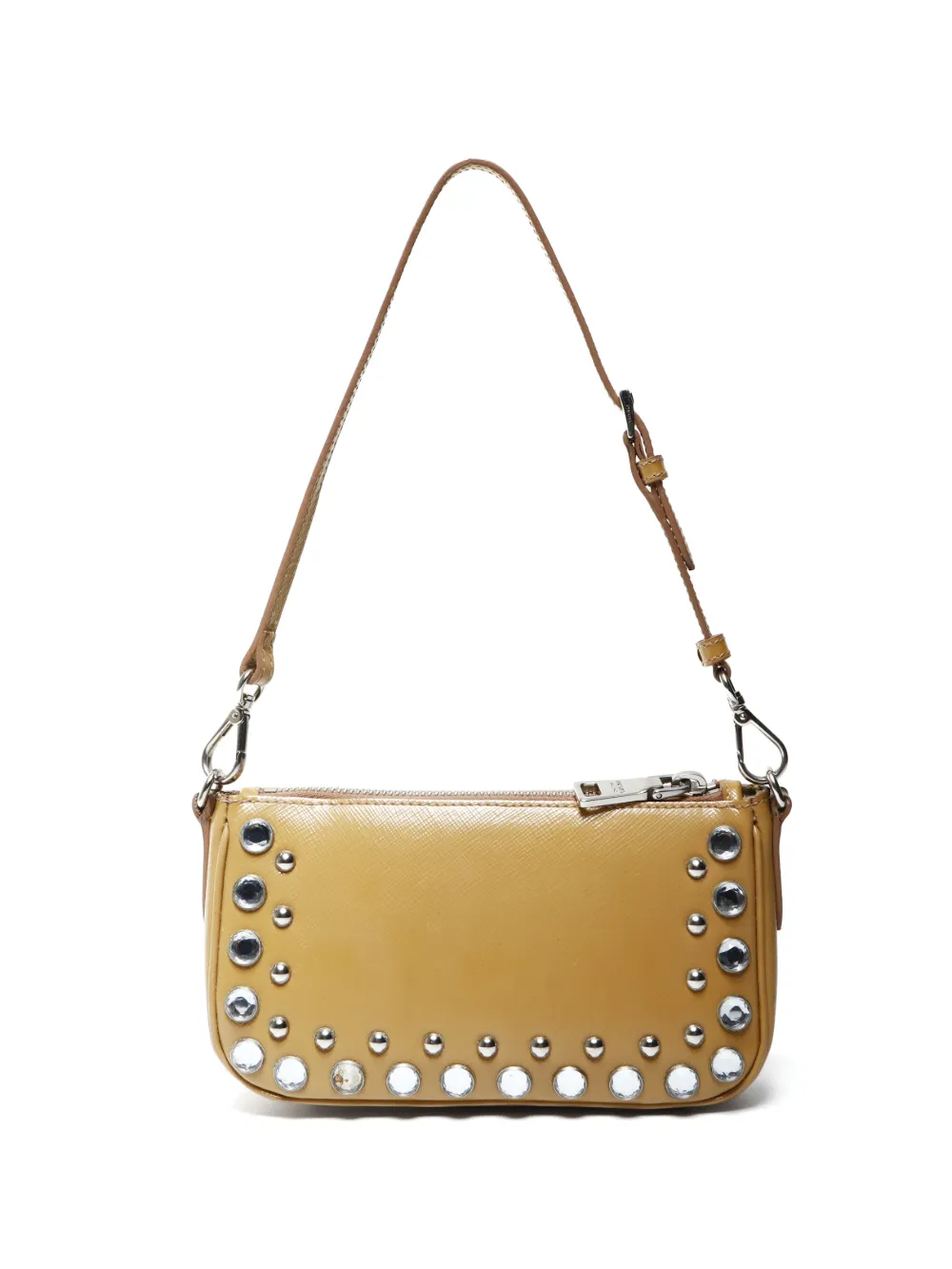 2000-2020 Studded Leather Shoulder Bag