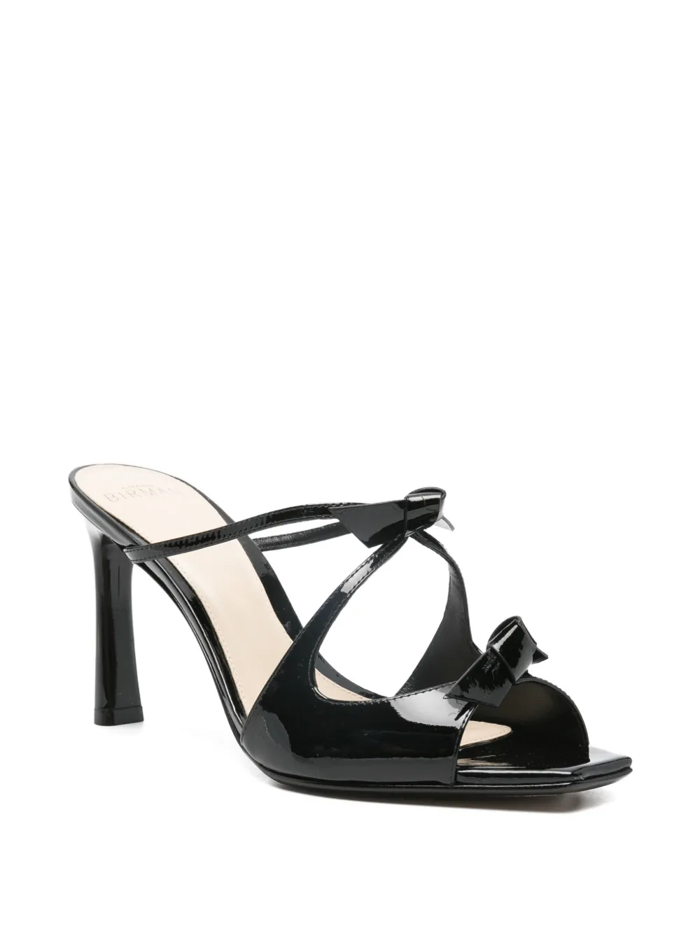 Alexandre Birman Lolita sandalen met geknoopt detail Zwart
