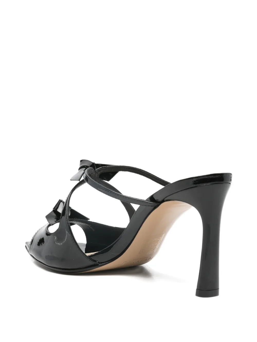 Alexandre Birman Lolita sandalen met geknoopt detail Zwart