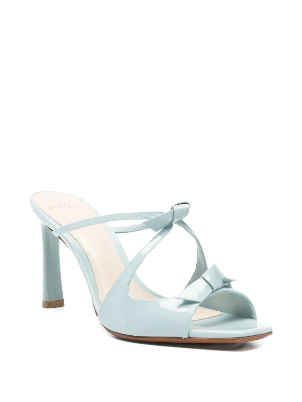 Alexandre Birman Lolita leren sandalen Blauw