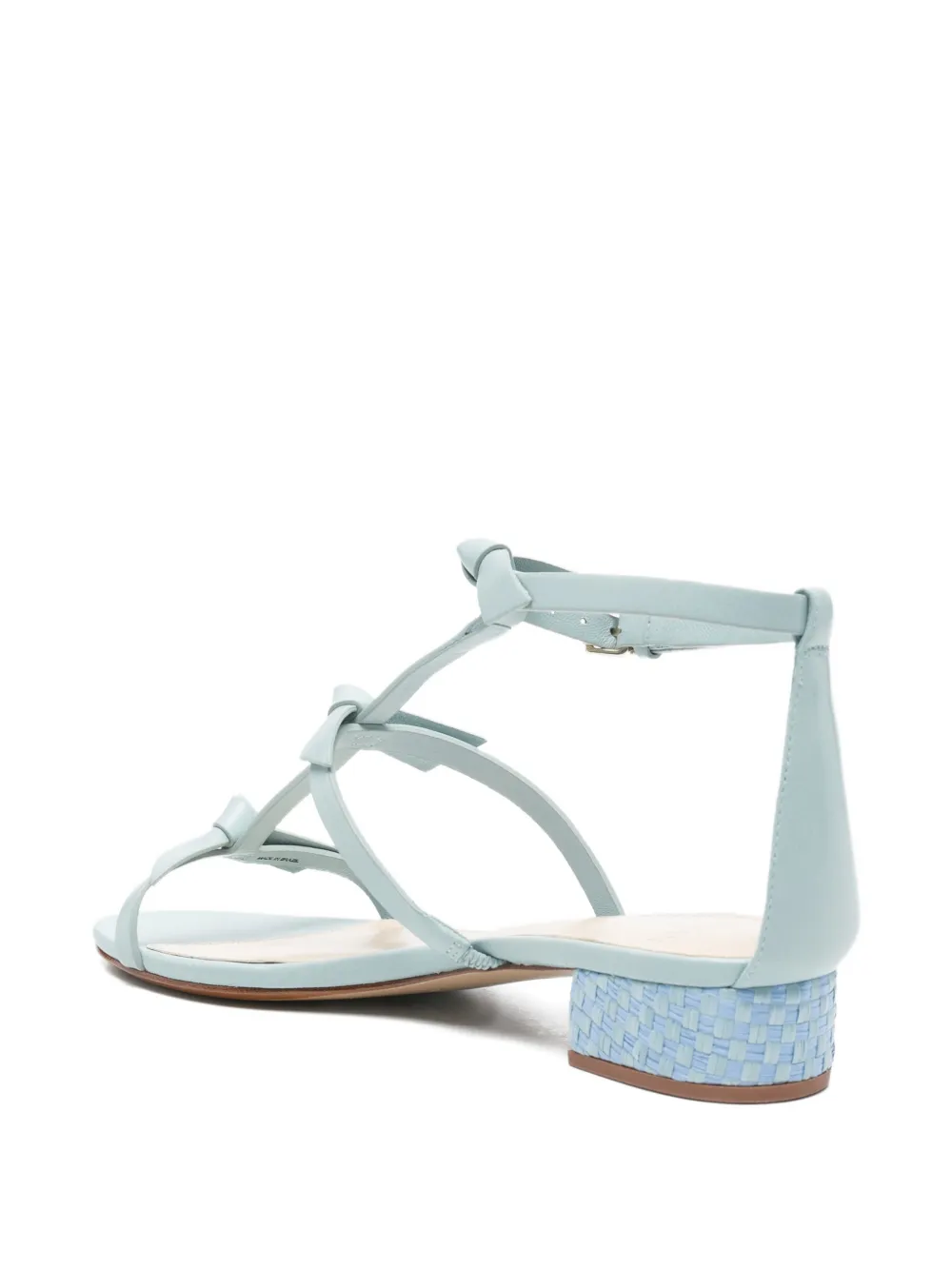 Alexandre Birman Sandalen met geknoopt detail Blauw