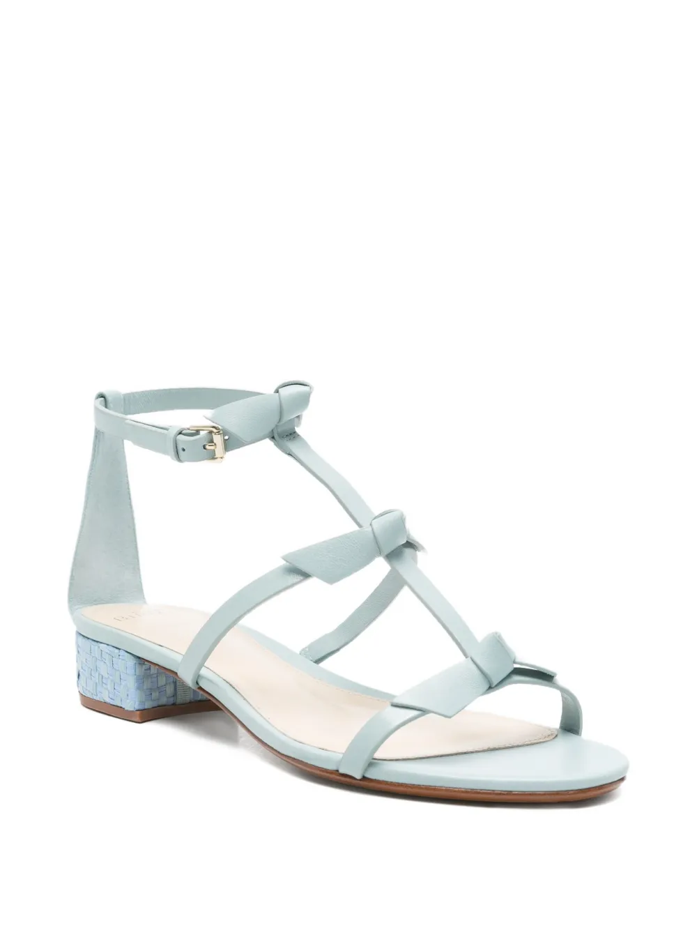 Alexandre Birman Sandalen met geknoopt detail Blauw