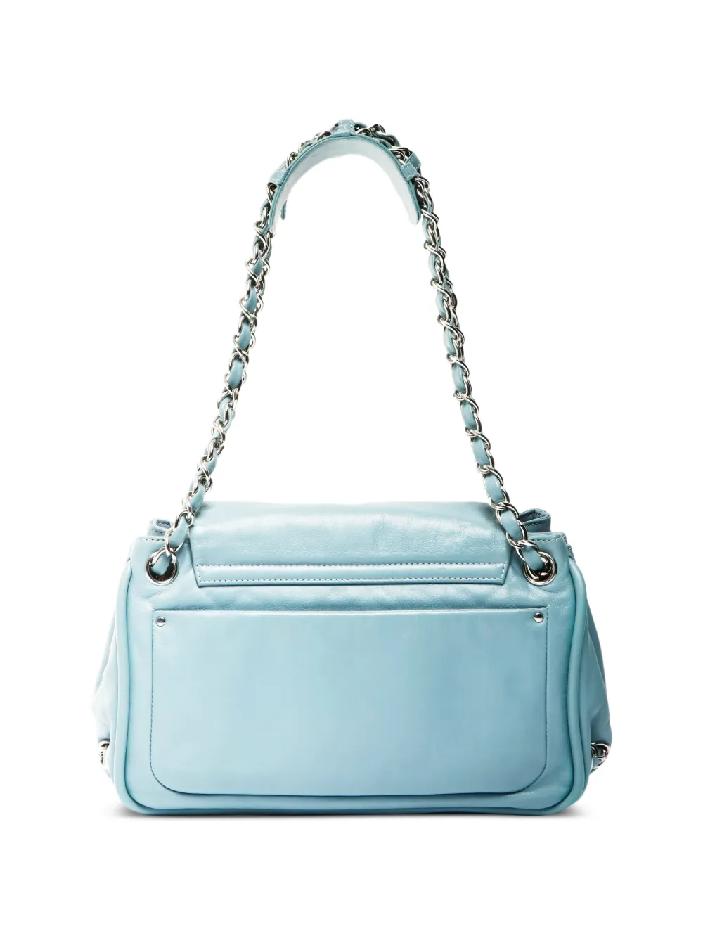 CHANEL Pre-Owned 2006-2008 CC mark chain shoulder bag - Blauw