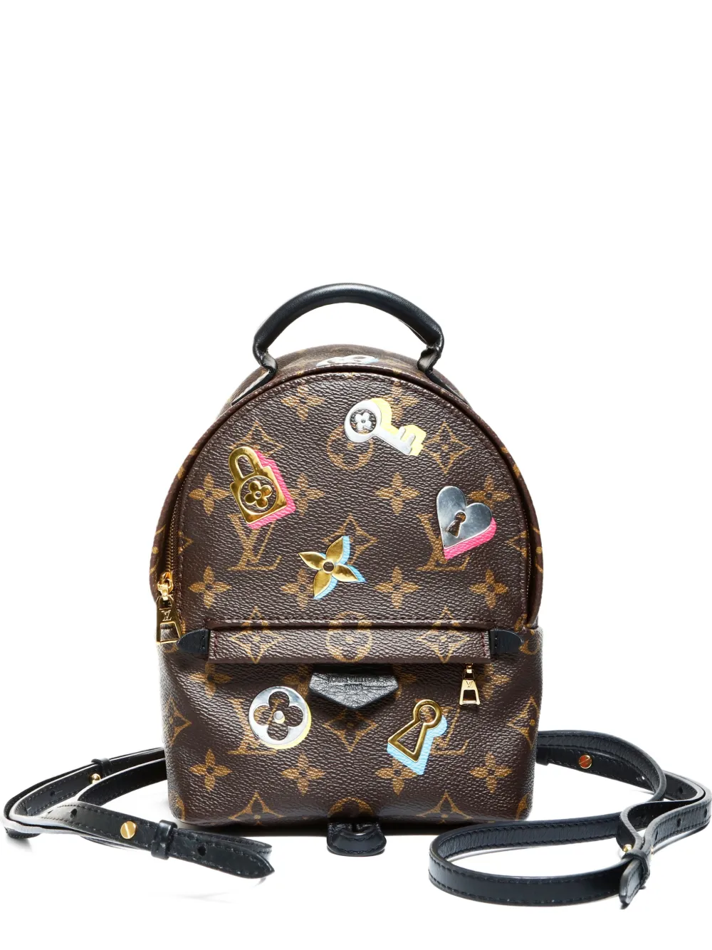 Louis Vuitton Pre-Owned 2018 Palm Springs monogram lovelock backpack - Marrone