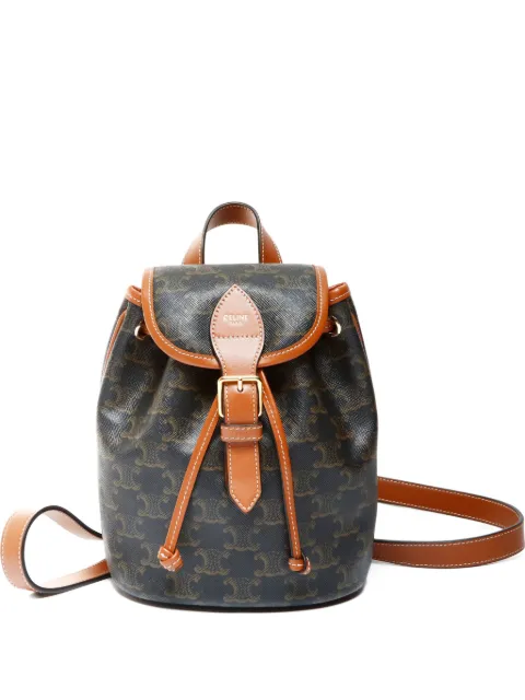 Celine Pre-Owned 2023-2025 mini Folco Triomphe backpack
