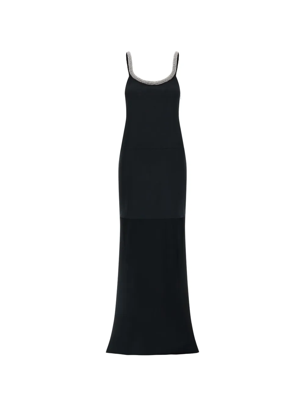 TOM FORD crystal asymmetrical-trawl dress - Nero