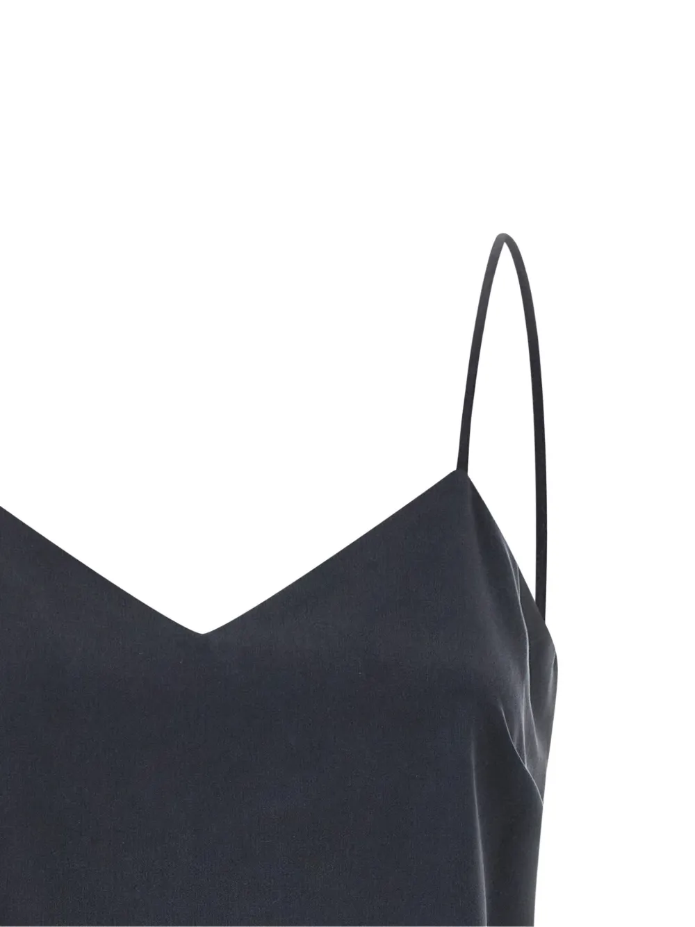  Max Mara Mxmunghia Sweetheart Strap Top - Black 