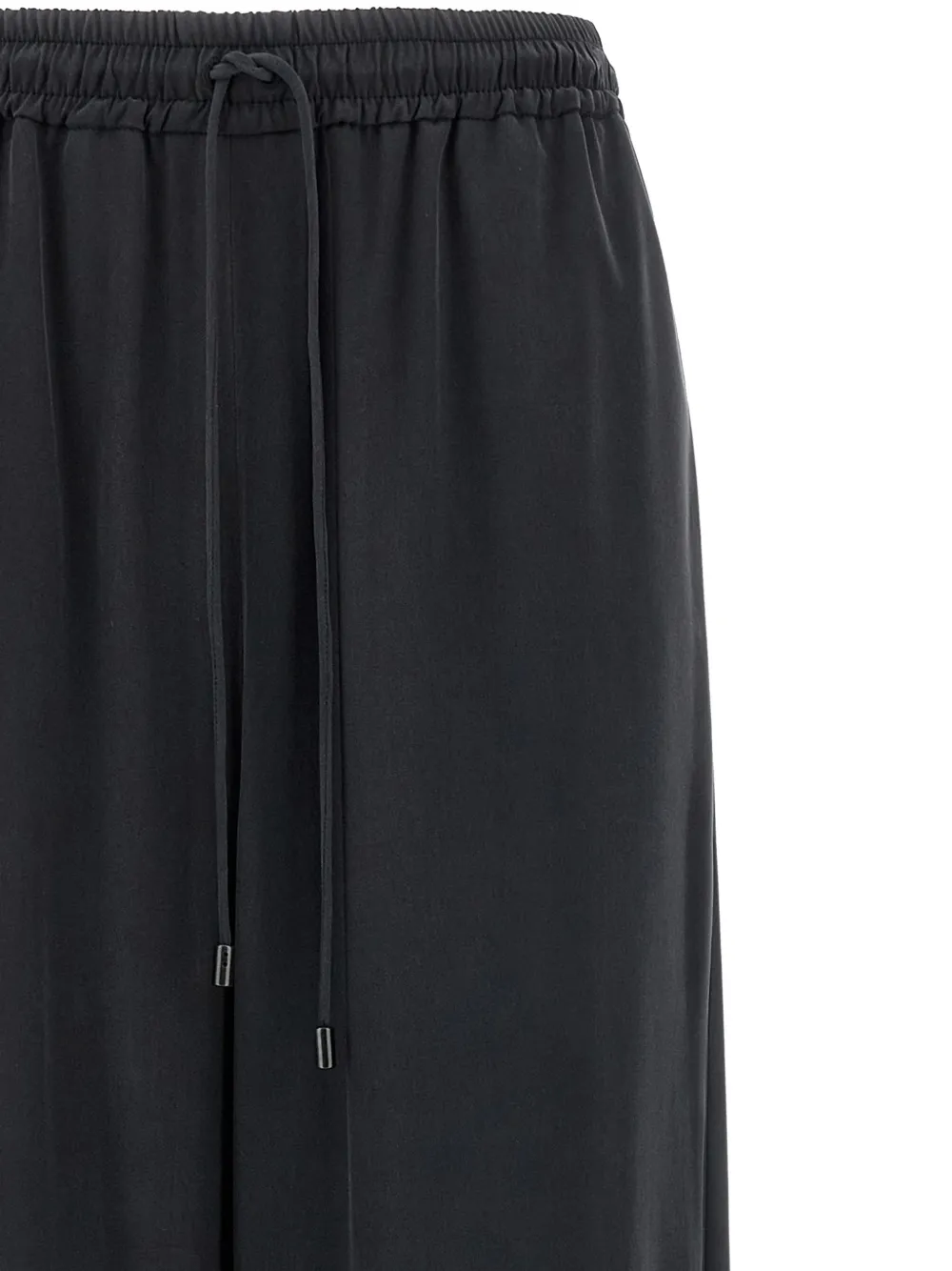 Max Mara Mxmgenero broek met trekkoord Zwart