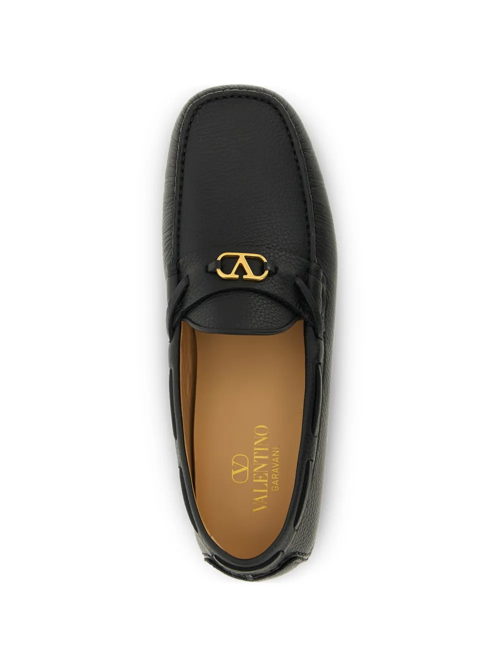 Valentino Garavani VLogo loafers Zwart