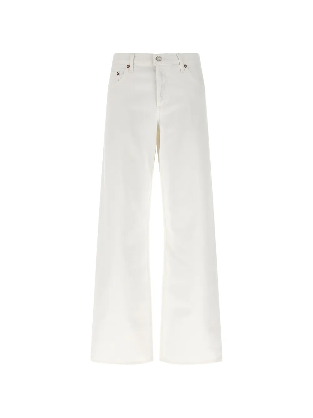 AGOLDE belt-loops jeans - Bianco