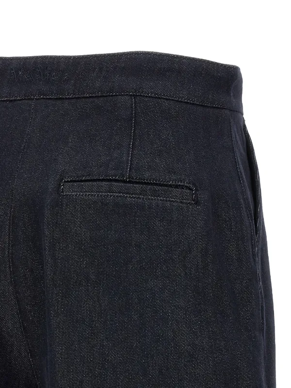 Max Mara Mxmcalca デニムショートパンツ | ブルー | FARFETCH JP
